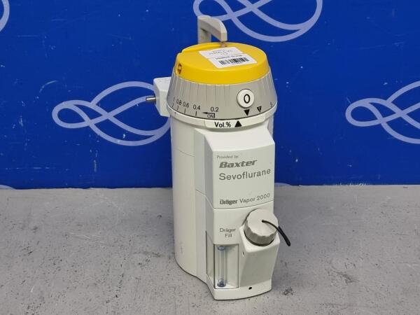Draeger Vapor 2000 Baxter Sevoflurane Vaporiser