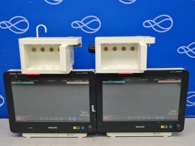 2 x Philips IntelliVue MX700 Patient Monitor