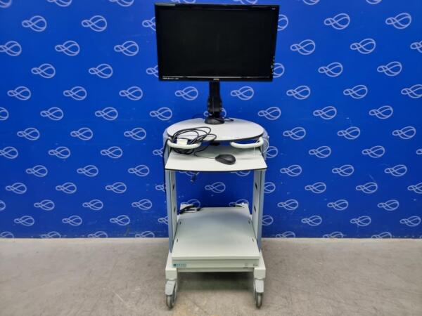 Benq Display Monitor on MMS Solar Trolley