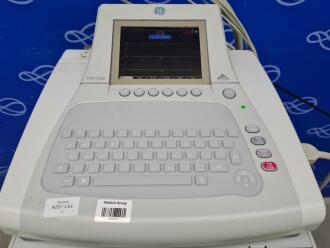 GE MAC 3500 ECG Recorder on Trolley - 2