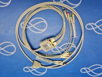 GE MAC 3500 ECG Recorder on Trolley - 4