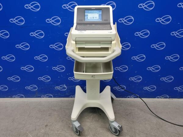 Philips Pagewriter TC30 ECG Recorder on Trolley