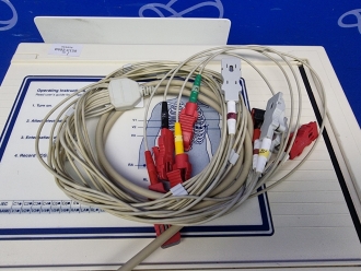 Mortara ELI250 ECG Recorder on Trolley - 3