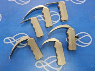 Quantity of Assorted Karl Storz Laryngoscope Blades and Handles