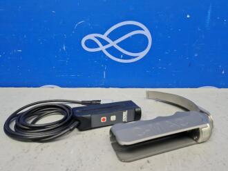 5 x Karl Storz 8401 AXC C-MAC Laryngoscope Blade and Handle and 3 x Storz 840 2 X Laryngoscope Monitor - 2