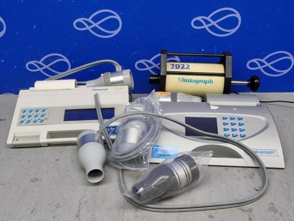 Vitalograph Model 6000 Spirometer, Vitalograph Alpha Spirometer, 1ltr Calibration Syringe
