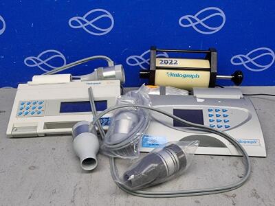 Vitalograph Model 6000 Spirometer, Vitalograph Alpha Spirometer, 1ltr Calibration Syringe