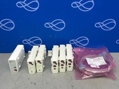 3 x Philips M3012A Modules, 2 x Philips M3015A Modules & 1 x Philips GS1 Module