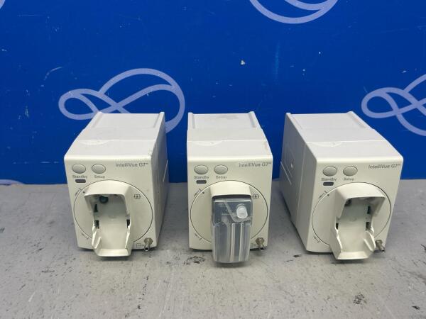 3 x Philips IntelliVue G7 Anesthesia Gas Module
