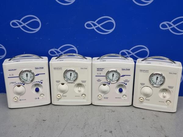4 x Fisher and Paykel Neopuff Infant Resuscitator