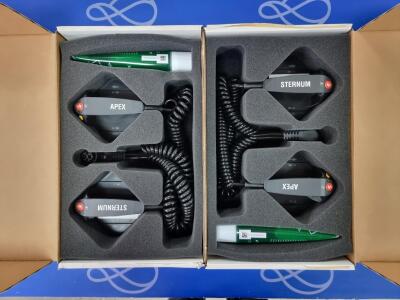 2 Sets of Physio Control Defibrillator Paddles