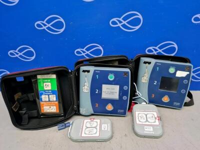2 x Philips Heartstart FR2+ Defibrillator