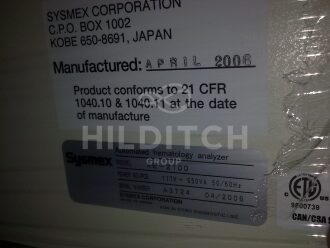 Sysmex XE-2100D Automated Hematology Analyzer - 6