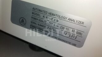 Sysmex KX-21N Hematology Analyzer - 3