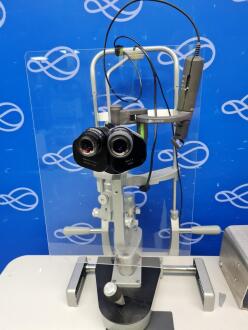 Haag Streit BQ900 Slit Lamp with Lumenis Novus Spectra Laser on Motorised Table - 2