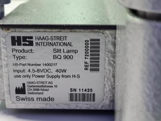 Haag Streit BQ900 Slit Lamp with Lumenis Novus Spectra Laser on Motorised Table - 8