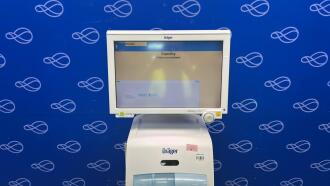 Draeger Evita Infinity V500 Ventilator with Infinity C500 Monitor on Trolley - 4
