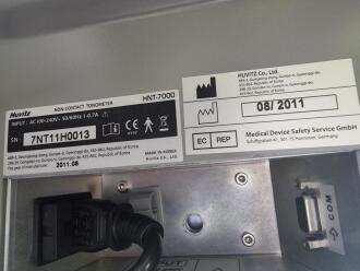 Huvitz HNT-7000 Non-Contact Tonometer on Specsavers SC-1100 Motorised Table - 6