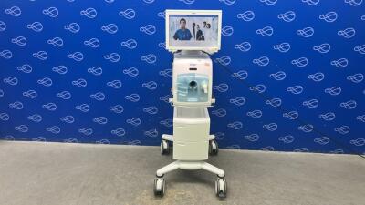 Draeger Evita Infinity V500 Ventilator with Infinity C500 Monitor on Trolley