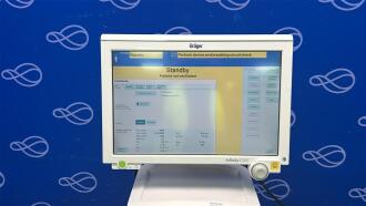Draeger Evita Infinity V500 Ventilator with Infinity C500 Monitor on Trolley - 4