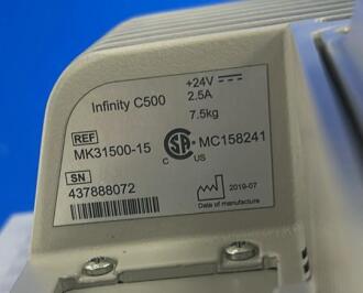 Draeger Evita Infinity V500 Ventilator with Infinity C500 Monitor on Trolley - 7