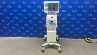 Draeger Evita Infinity V500 Ventilator with Infinity C500 Monitor on Trolley