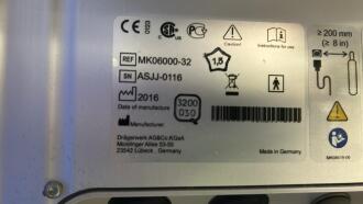 Draeger Perseus A500 Anaesthetic Machine - 7