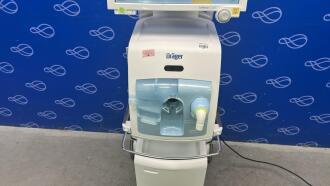 Draeger Evita Infinity V500 Ventilator with Infinity C500 Monitor on Trolley - 5
