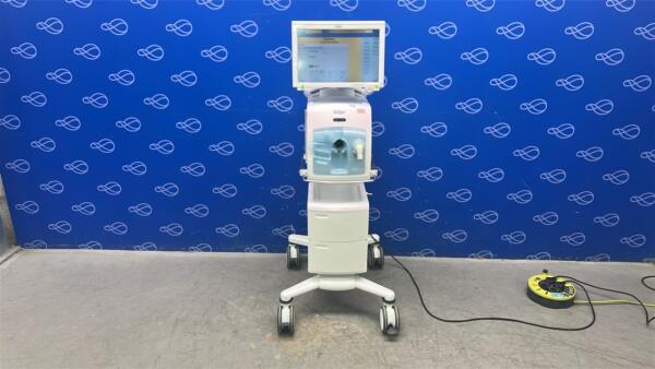 Draeger Evita Infinity V500 Ventilator with Infinity C500 Monitor on Trolley