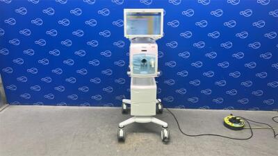 Draeger Evita Infinity V500 Ventilator with Infinity C500 Monitor on Trolley