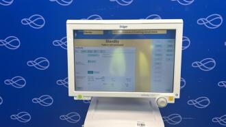 Draeger Evita Infinity V500 Ventilator with Infinity C500 Monitor on Trolley - 4