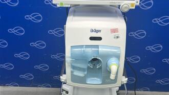 Draeger Evita Infinity V500 Ventilator with Infinity C500 Monitor on Trolley - 5