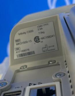 Draeger Evita Infinity V500 Ventilator with Infinity C500 Monitor on Trolley - 8