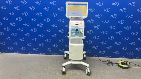 Draeger Evita Infinity V500 Ventilator with Infinity C500 Monitor on Trolley