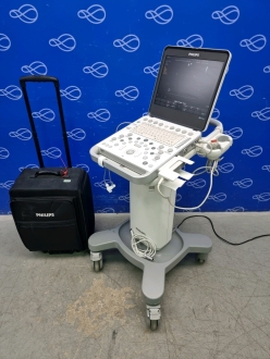 Philips CX50 Portable Ultrasound on Philips CX Trolley - 2
