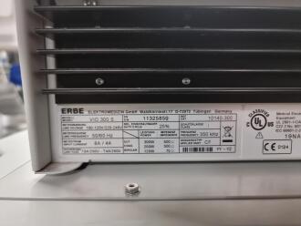 Erbe Vio 300 S Diathermy and Erbe IES 2 Smoke Evacuator on Trolley - 4