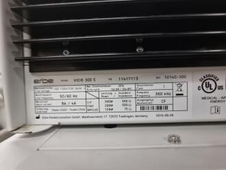 Erbe Vio 300 S Diathermy and Erbe IES 2 Smoke Evacuator on Trolley - 3