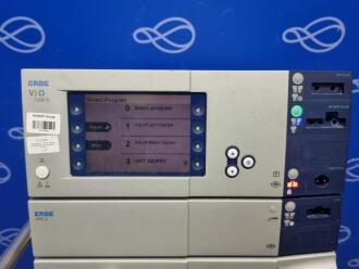 Erbe VIO200 D Diathermy and Erbe APC 2 Smoke Evacuator on Trolley - 2