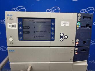 Erbe VIO200 D Diathermy and Erbe APC 2 Smoke Evacuator on Trolley - 2
