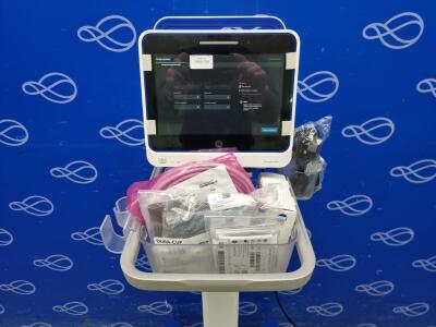 GE Portrait VSM Vital Signs Monitor on Rollstand