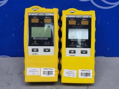 2 x Oridian Medical Microcap Handheld Capnograph