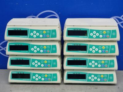 8 x B Braun Infusomat Space Infusion Pump