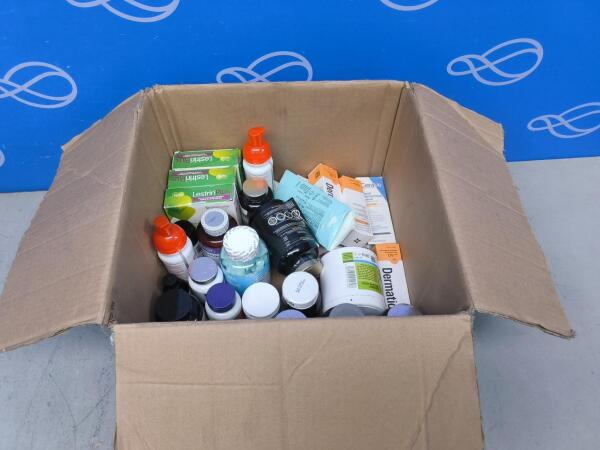 Quantity of Assorted Supplements/Food Supplementation and Body Cream/Lotion Items