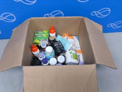 Quantity of Assorted Supplements/Food Supplementation and Body Cream/Lotion Items
