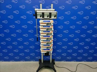 7 x BD Alaris neXus CC Syringe Pump on BD Alaris Gateway Workstation