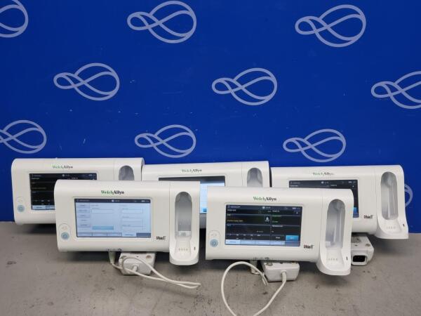 5 x Welch 75ME Connex Spot Monitor