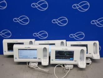 5 x Welch 75ME Connex Spot Monitor