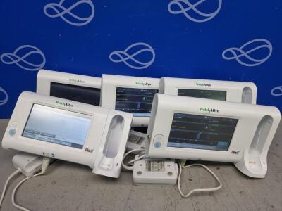 5 x Welch 75ME Connex Spot Monitor