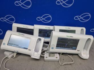 5 x Welch 75ME Connex Spot Monitor