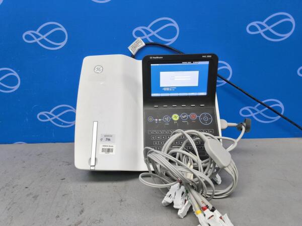 GE MAC 2000 ECG Recorder